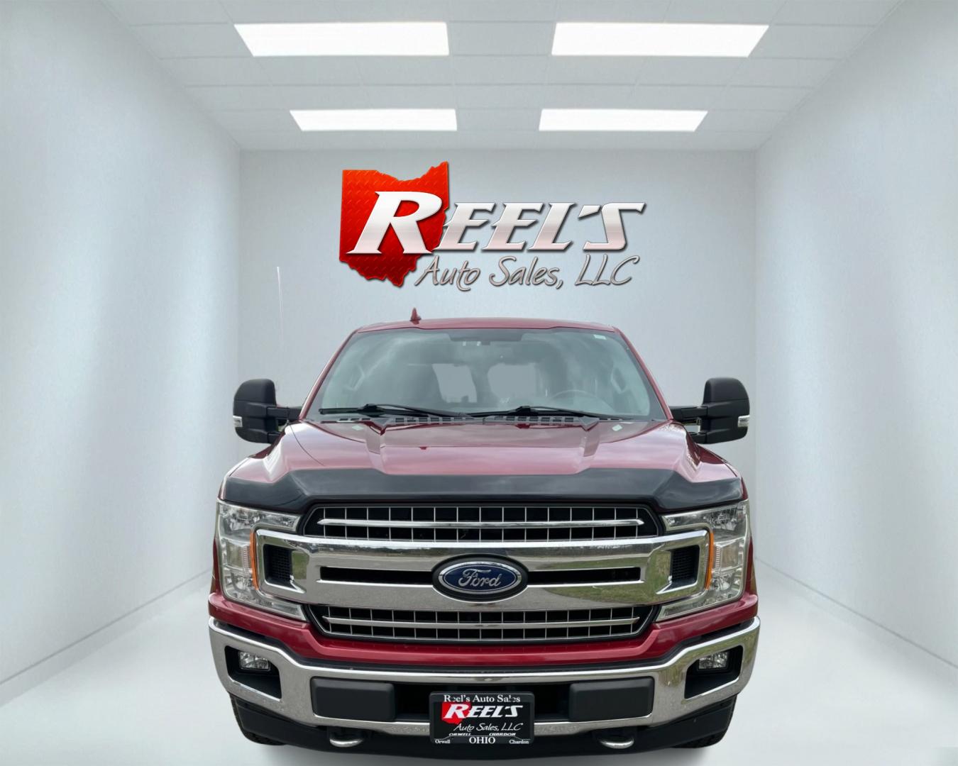 2018 Red /Gray Ford F-150 XLT SuperCrew 5.5-ft. Bed 4WD (1FTEW1EP7JF) with an 2.7L V6 DOHC 24V TWIN TURBO engine, 10 Speed Auto transmission, located at 11115 Chardon Rd. , Chardon, OH, 44024, (440) 214-9705, 41.580246, -81.241943 - Photo#1